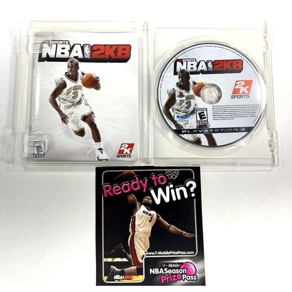 NBA 2K8 Sony PlayStation 3 Chris Paul 2K Games Complete with Manual Tested - Picture 3 of 8